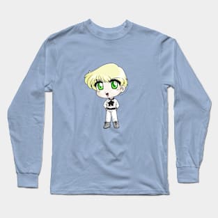 Chibi White Lion Long Sleeve T-Shirt